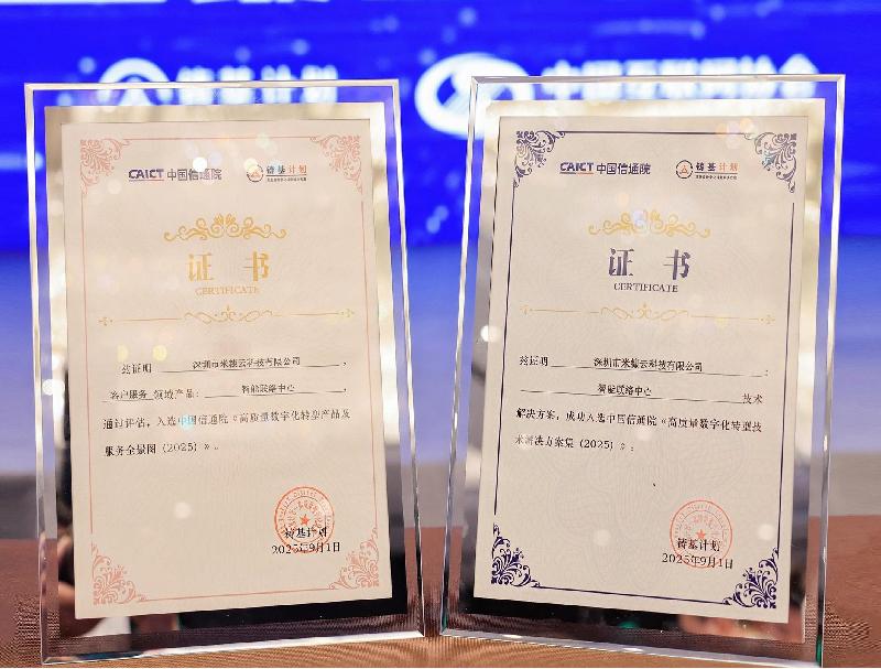 喜訊 | 米糠云再度入選中國信通院數字化轉型全景圖，再獲國家級認證！